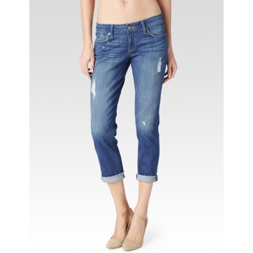 PAIGE JIMMY JIMMY CROP JEANS SIZE 30